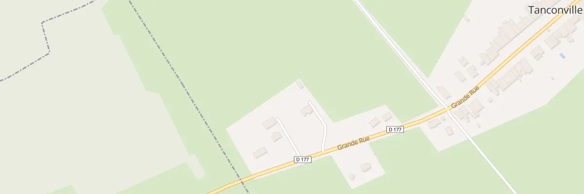 Plan du 3 Grande Rue à Tanconville