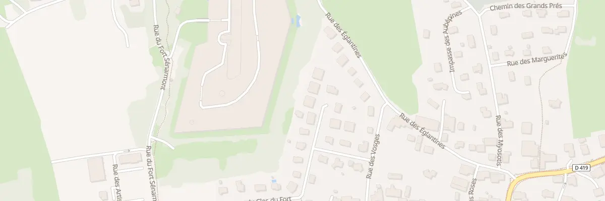 Plan du 7C Imp du Clos à Bessoncourt