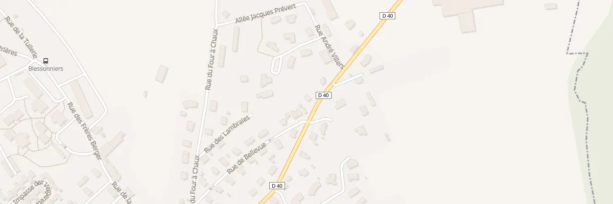 Plan du 95 Rue Pierre Beucler à Beaucourt
