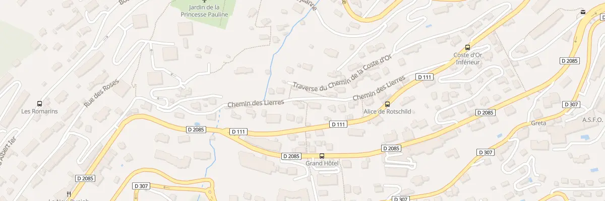 Plan du 30 Che des Lierres à Grasse