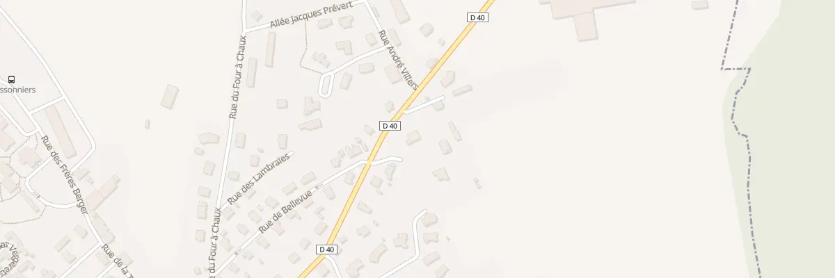 Plan du 88 Rue Pierre Beucler à Beaucourt