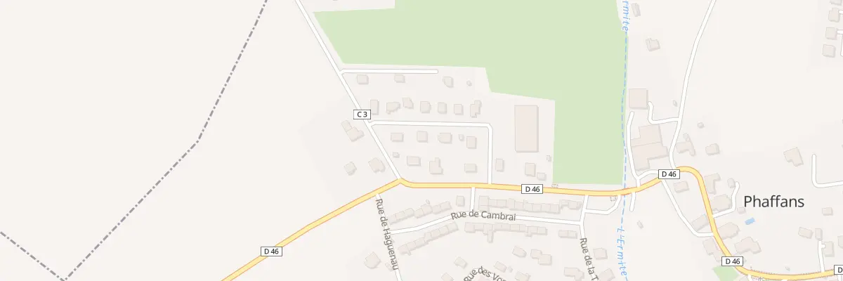Plan du 5 Rue du Moillot à Phaffans