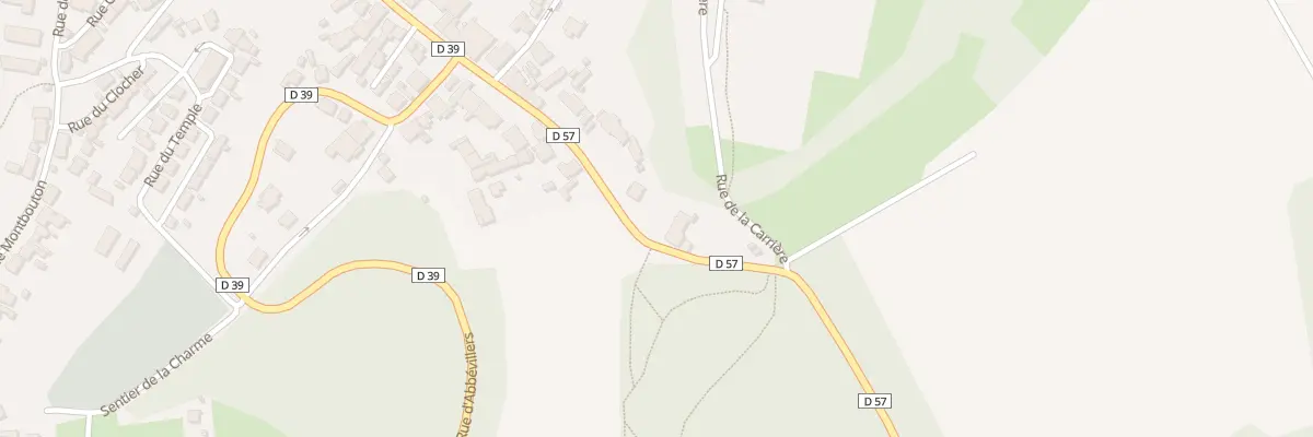 Plan du 55 Rue Charles de Gaulle à Beaucourt