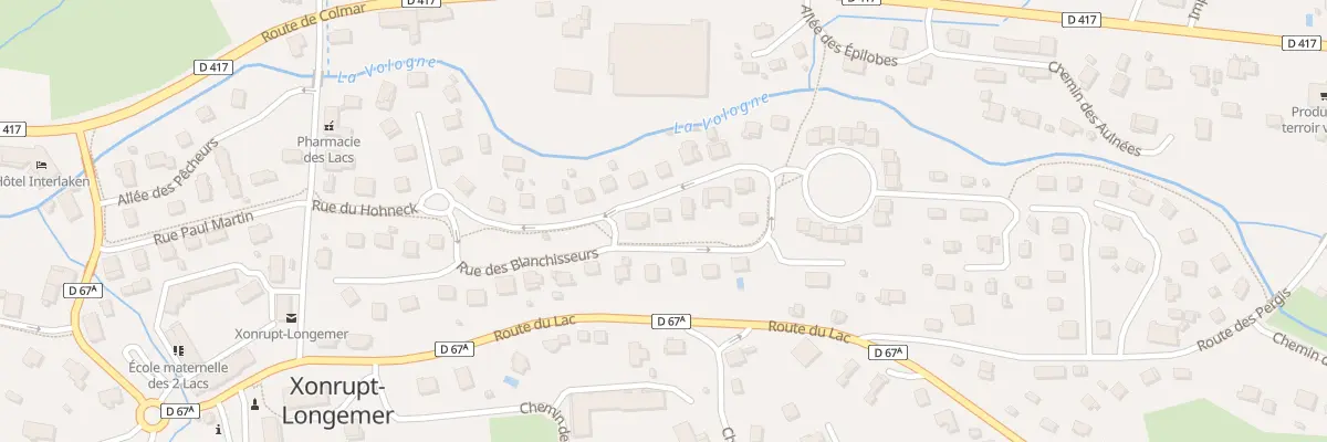 Plan du 17 Rue du Hohneck à Xonrupt-Longemer