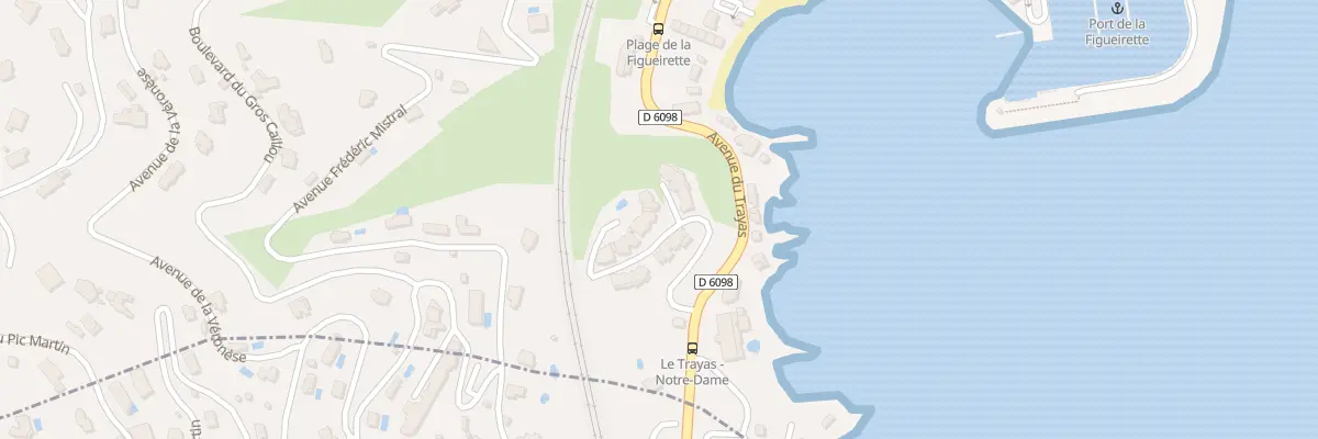 Plan du 42 Av du Trayas à Théoule-sur-Mer