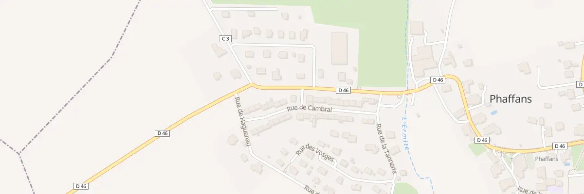 Plan du 24 Rue de Cambrai à Phaffans