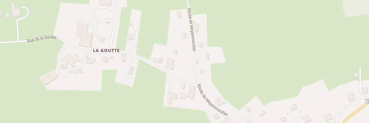 Plan du 2 Rue de la Goutte à Hurbache