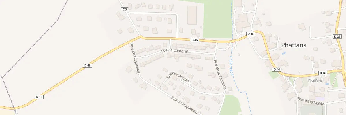 Plan du 19 Rue de Cambrai à Phaffans