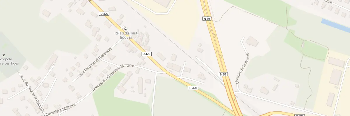 Plan du 2 Rue d’Epinal à Saint-Dié-des-Vosges