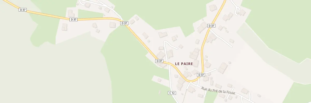 Plan du 335 Rue Du Ban De Sapt à Moyenmoutier