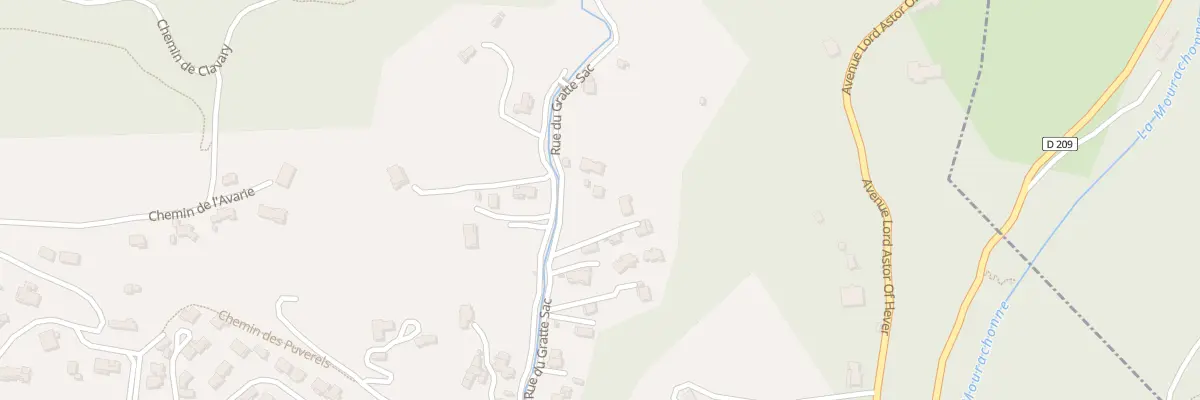 Plan du 168 Rue du Gratte Sac à Pégomas
