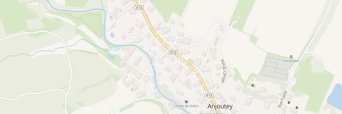 Plan du 13 Rue d’Etueffont à Anjoutey