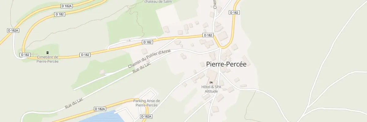 Plan du 2 Rue du Lac à Pierre-Percée