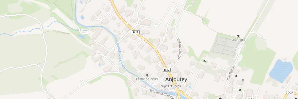 Plan du 11 Rue d’Etueffont à Anjoutey