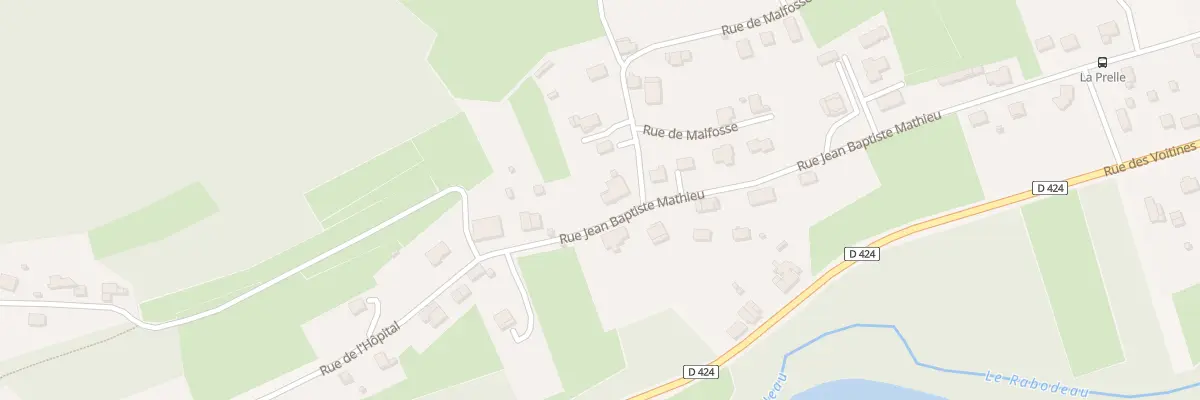 Plan du 5 Rue De Malfosse à Moyenmoutier
