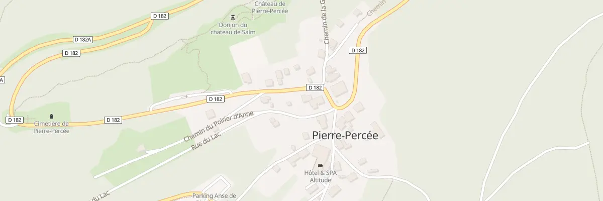 Plan du 2 Pl de la Mairie à Pierre-Percée