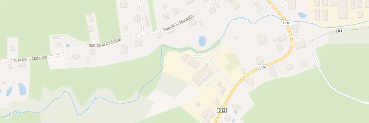 Plan du 2 Rte de la Hollande à Hurbache