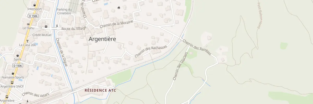Plan du 153 Che des Rachasses à Chamonix-Mont-Blanc