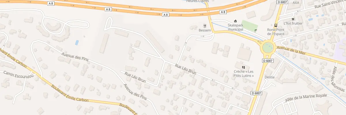 Plan du 146 Rue Madame de Sévigné à Mandelieu-la-Napoule