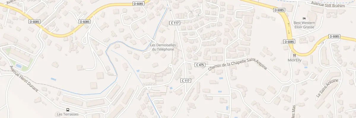 Plan du 22 Che des Comtesses à Grasse