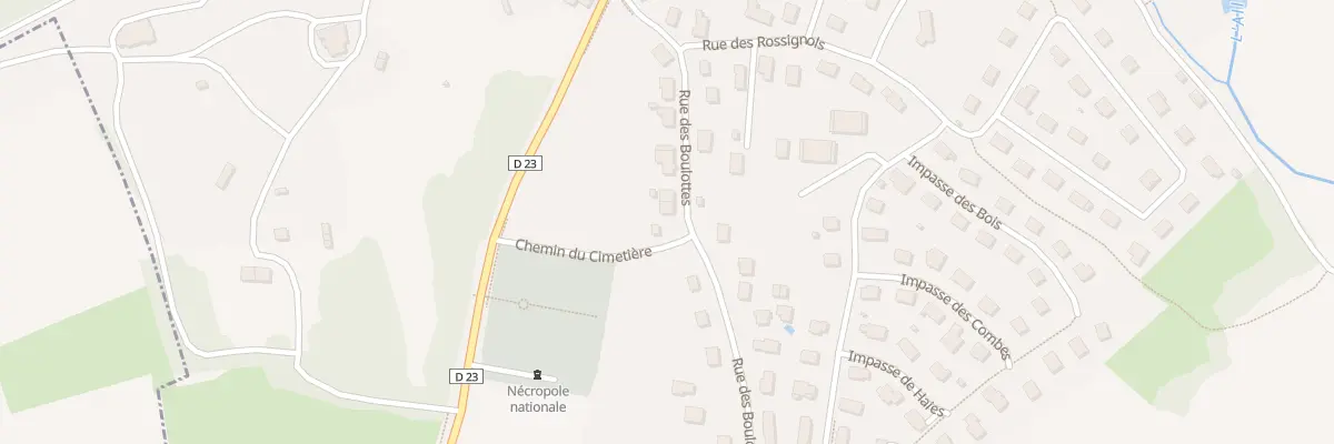 Plan du 12 Rue des Boulottes à Morvillars