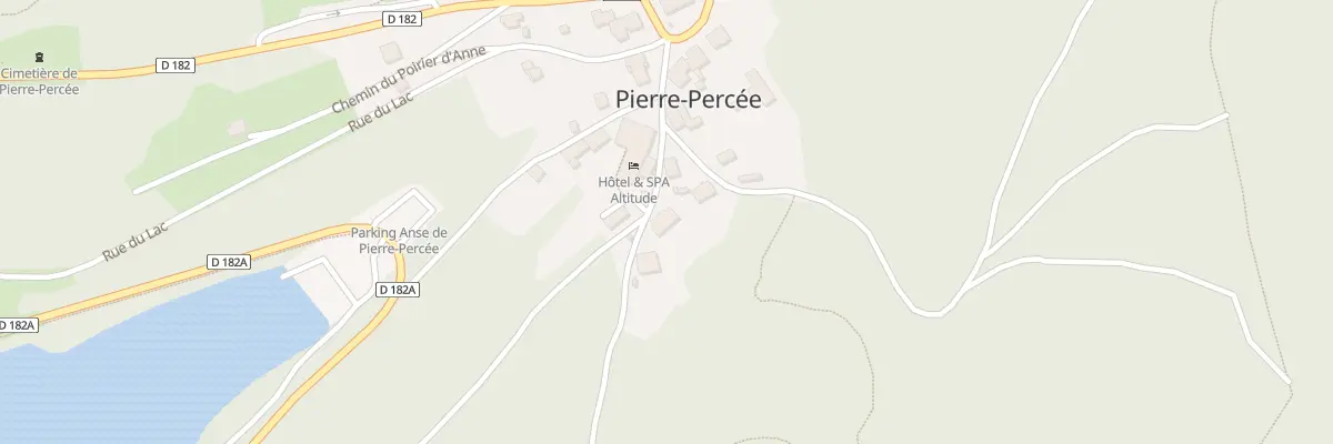 Plan du 4 Che d’Ortomont à Pierre-Percée