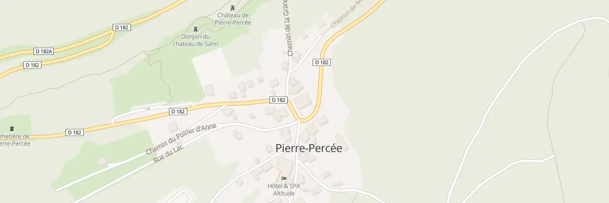 Plan du 1 Pl de la Mairie à Pierre-Percée
