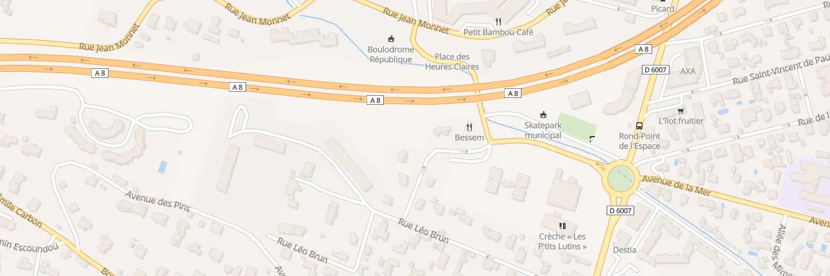 Plan du 74 Rue Madame de Sévigné à Mandelieu-la-Napoule