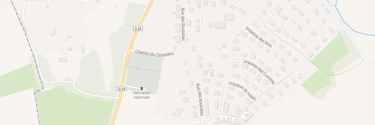 Plan du 14 Rue des Boulottes à Morvillars