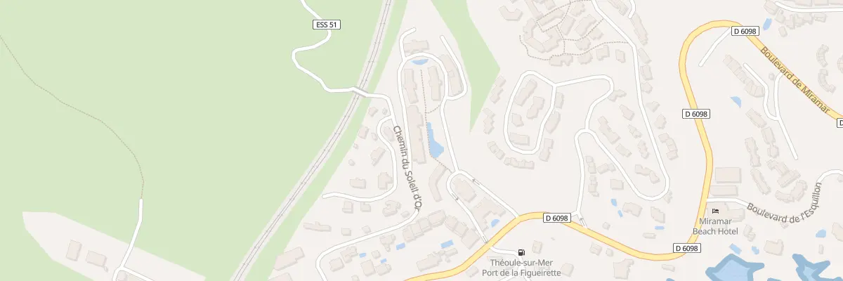 Plan du 10 Av du Trayas à Théoule-sur-Mer