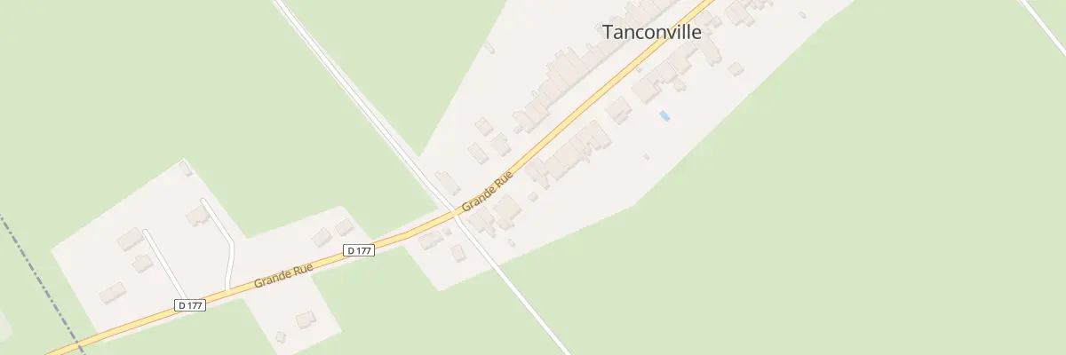 Plan du 8 Grande Rue à Tanconville