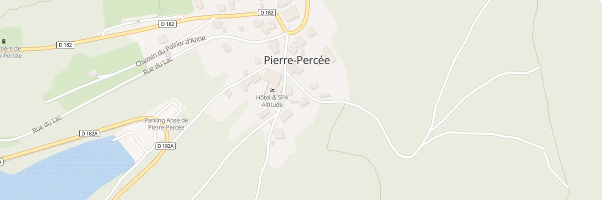 Plan du 1 Che de la Vierge Docteur à Pierre-Percée