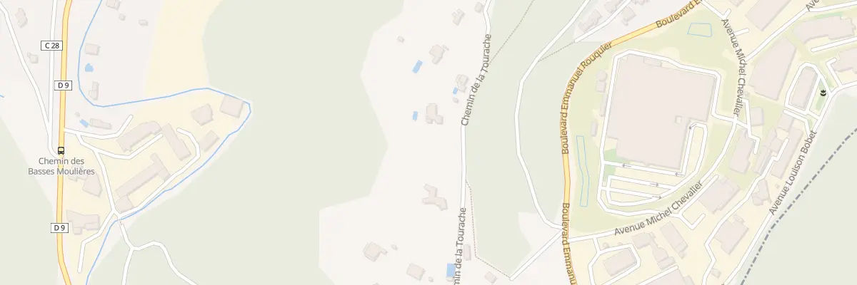 Plan du 130 Che de la Tourache à Grasse