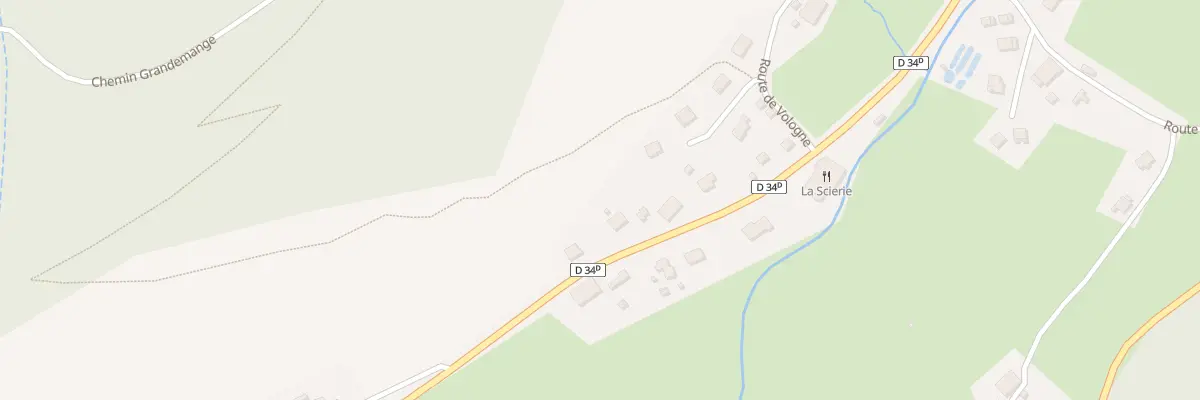 Plan du 5 Rte de Vologne à La Bresse