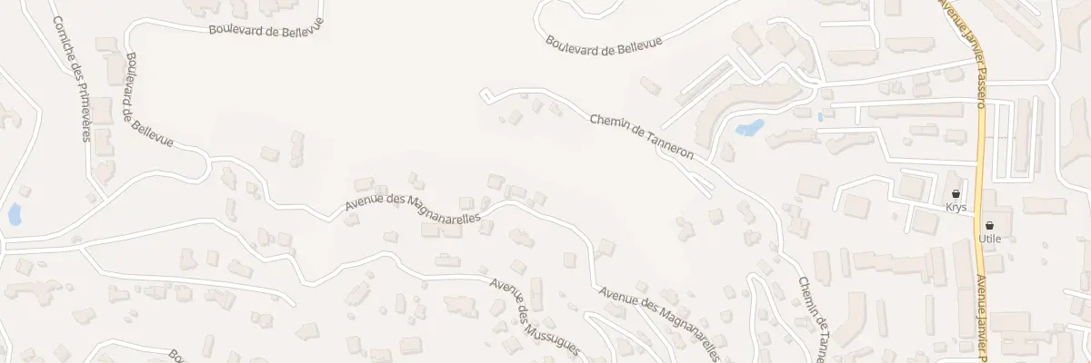 Plan du 312 Av des Magnanarelles à Mandelieu-la-Napoule