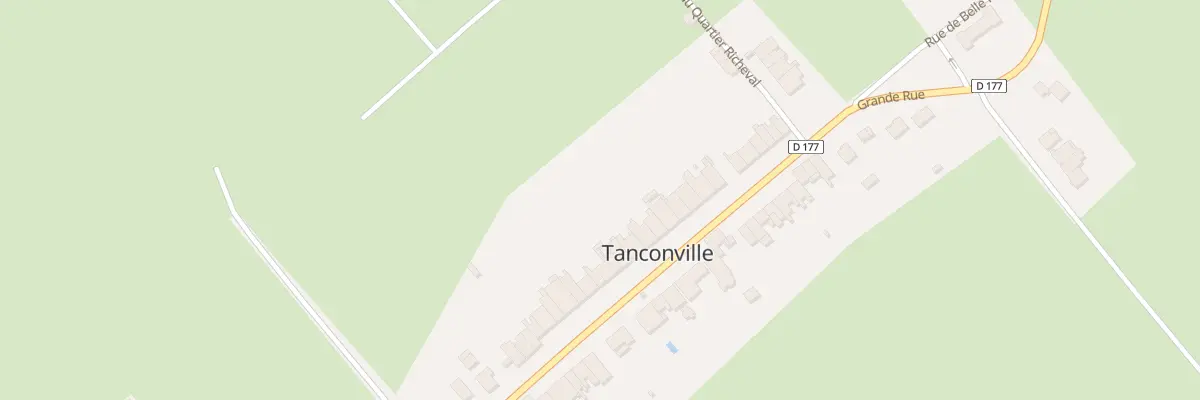 Plan du 33B Grande Rue à Tanconville