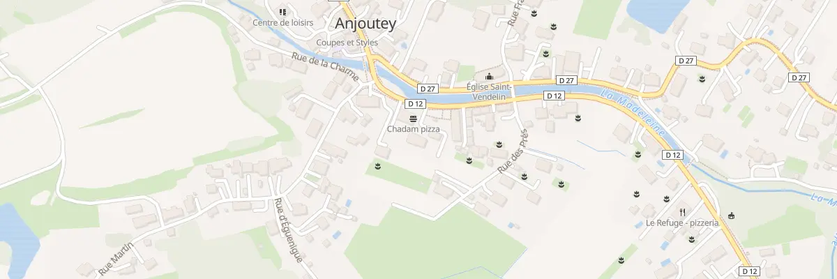 Plan du 6 Rue des Errues à Anjoutey