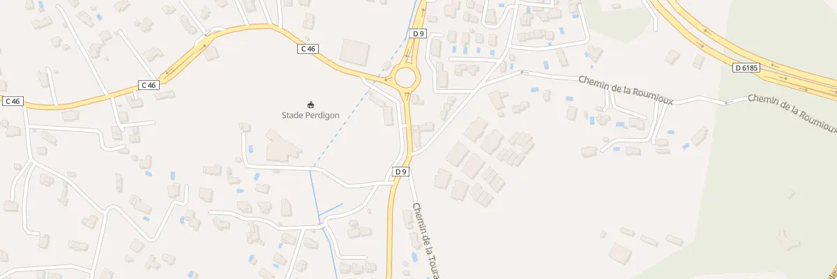 Plan du 112 Rte de Pégomas à Grasse