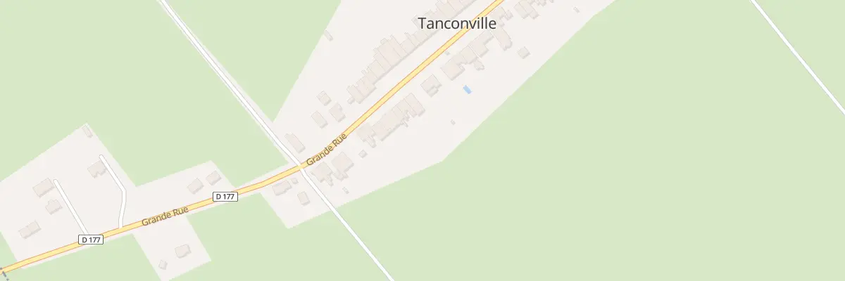 Plan du 14 Grande Rue à Tanconville