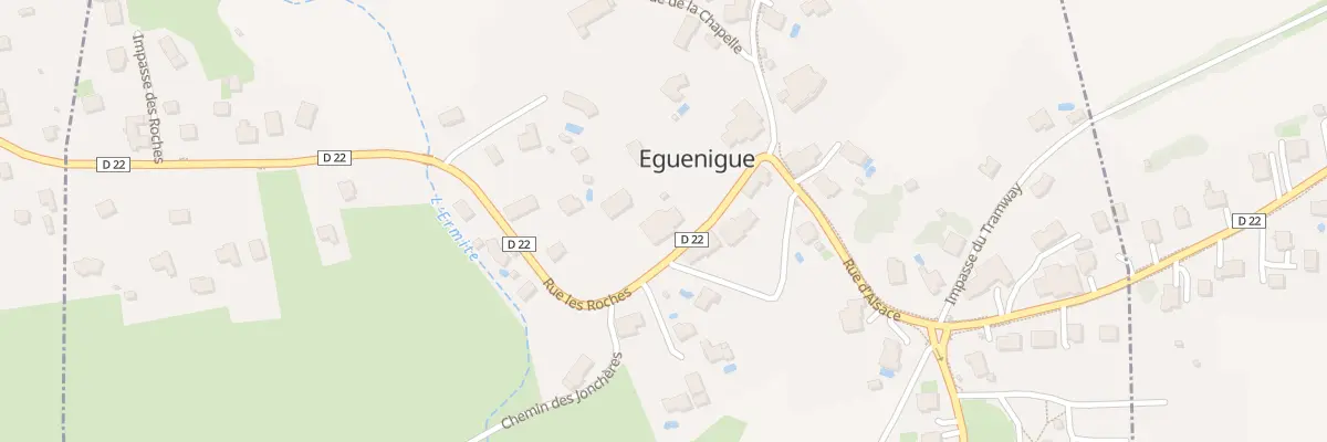 Plan du 5030 Rue les Roches à Eguenigue
