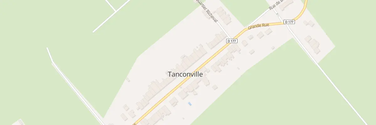 Plan du 39 Grande Rue à Tanconville