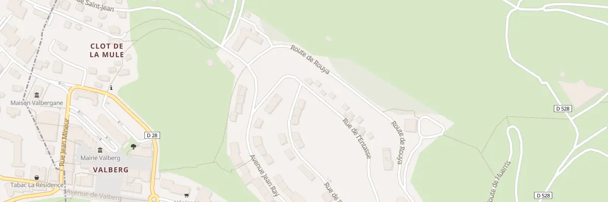Plan du 34 Rue de l’Entasse à Péone