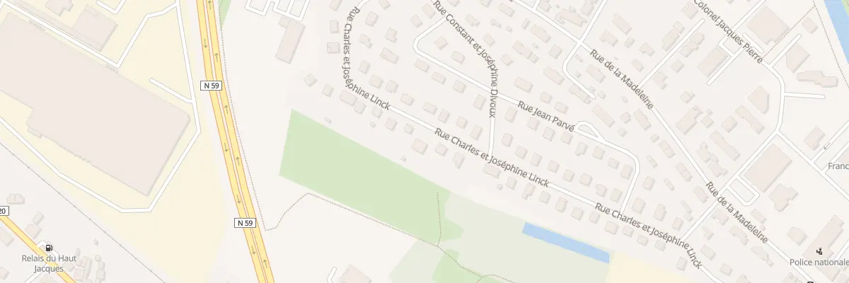 Plan du 39 Rue Charles et Joséphine Linck à Saint-Dié-des-Vosges