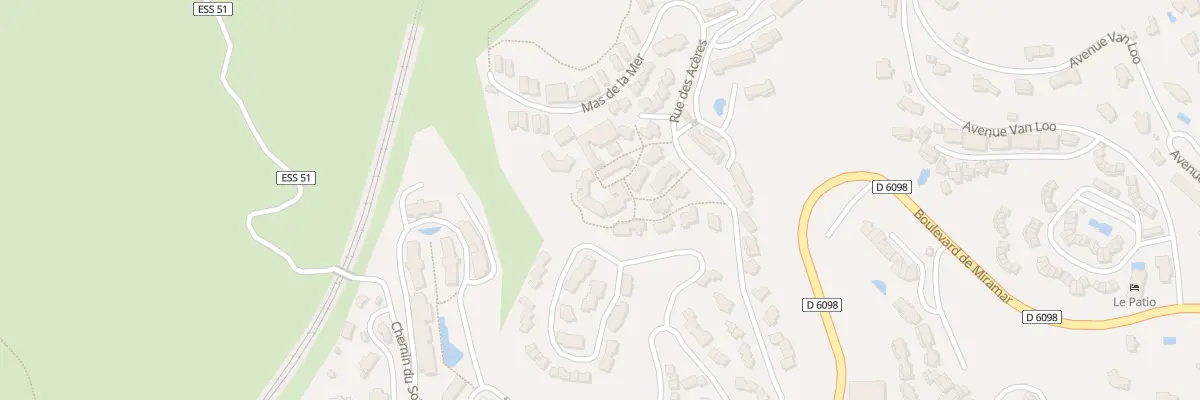 Plan du 8 Av du Trayas à Théoule-sur-Mer