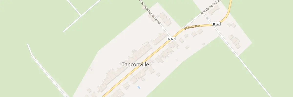 Plan du 45 Grande Rue à Tanconville