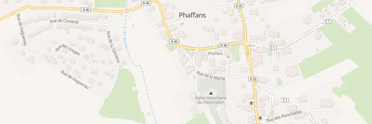 Plan du 4 Rue de la Mairie à Phaffans