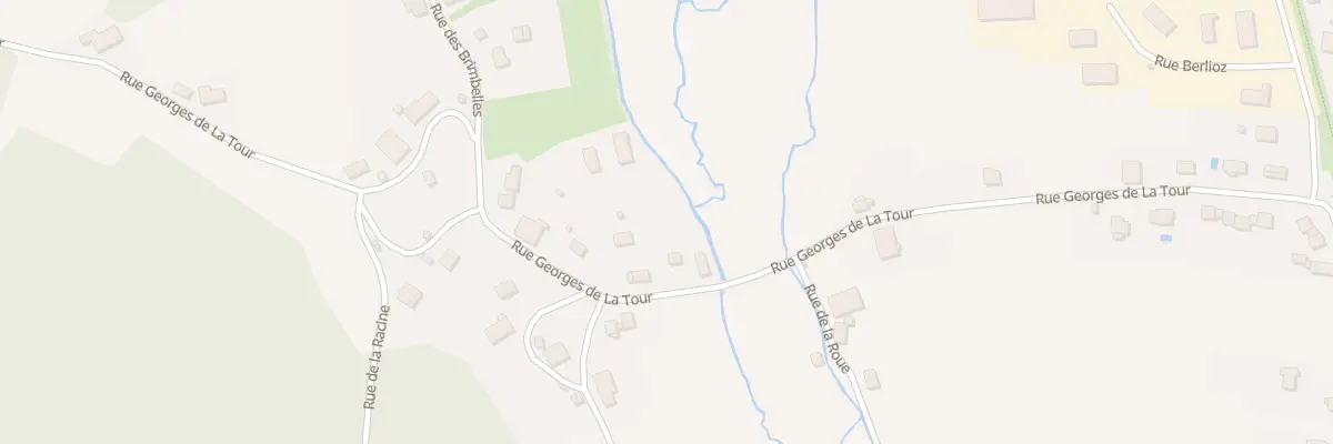 Plan du 658 Rue Georges de la Tour à Anould