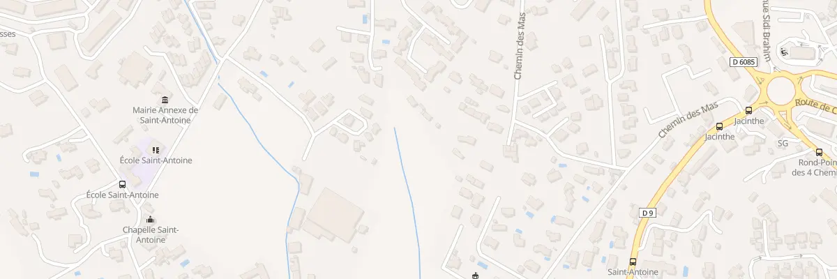 Plan du 24 Che des Mas à Grasse