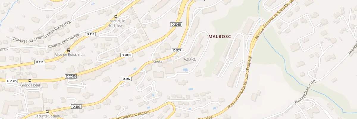 Plan du 48 Av Riou Blanquet à Grasse