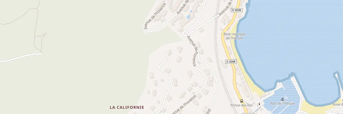 Plan du 26 Av de Provence à Théoule-sur-Mer